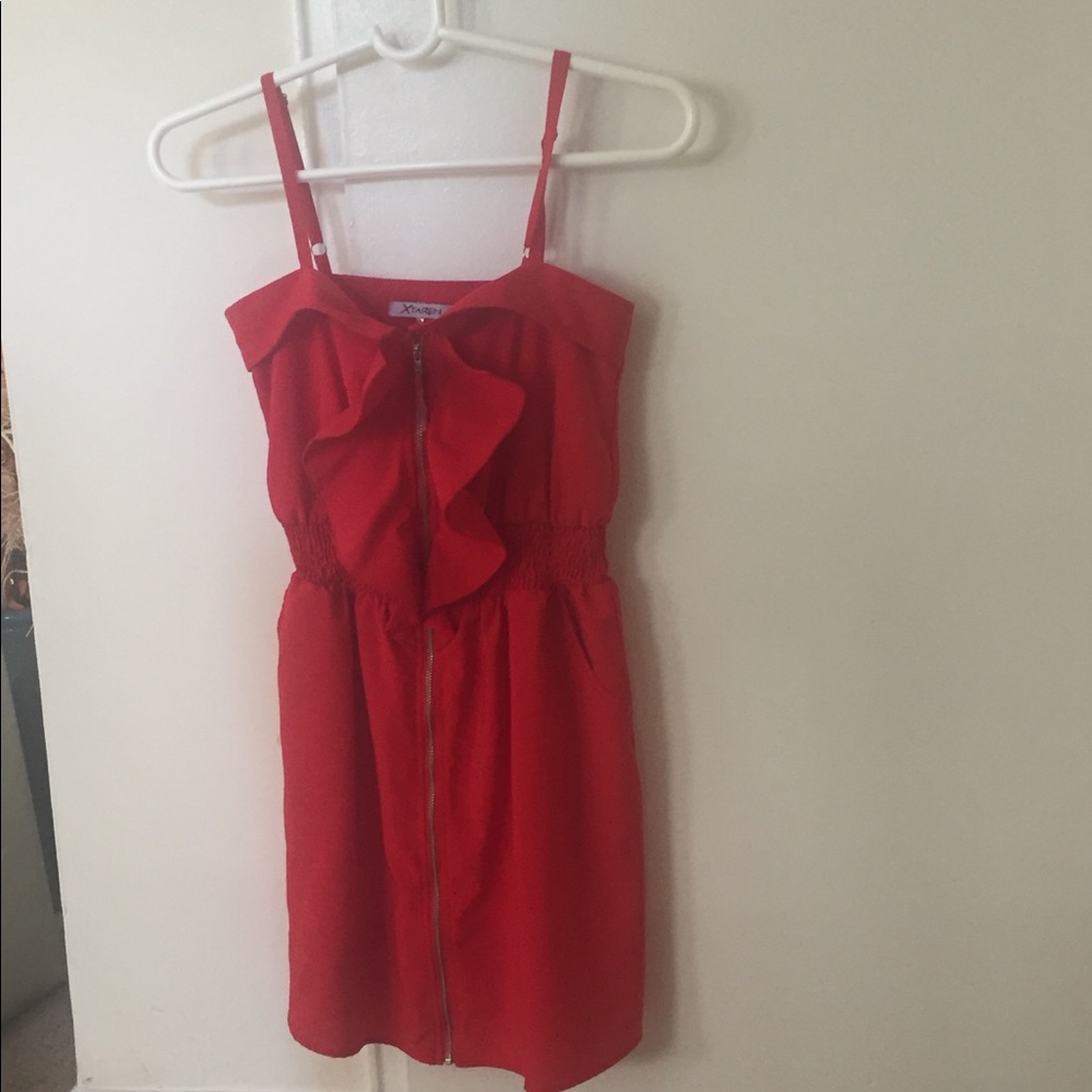 Red dress